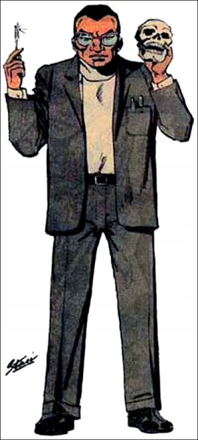 Première apparition : 1972
Alias : Inconnu 
Au commencement : Expert en génétique 
À propos : Pratique les modifications corporelles, le conditionnement psychologique et la torture. 
Qui est ce méchant ?