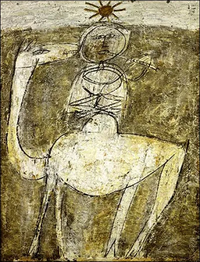 Qui a peint "Il flûte sur la bosse" ?