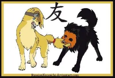 Qui sont ces deux chiens qui se chamaillent ?