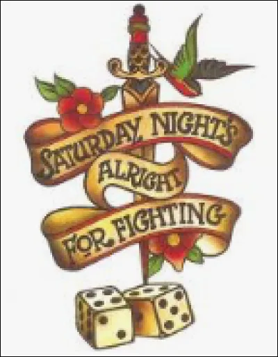 Dans quel endroit voit-on Elton John « devenir un adulte » ? (Il chante alors « Saturday Night's Alright for Fighting ».)