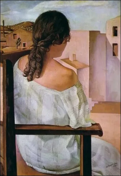 Quelle femme, a-t-il peinte sur cette toile ?