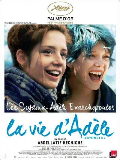 "La Vie d'Adèle" a reçu la Palme d'Or et une mention spéciale pour ses deux actrices, dont Adèle Exarchoopoulos. Qui est l'autre ?