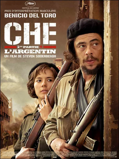 Quel acteur a gagné le prix d'interprétation à Cannes en 2008 pour son rôle du "Che" dans le film de Steven Soderbergh ?