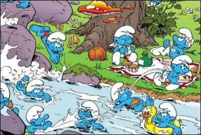 Qui est l'auteur de ces petits êtres bleus ?