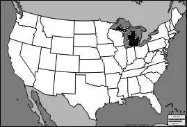 Quel est l'Etat en noir ?