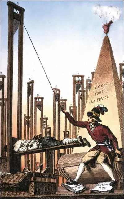 Comment s'appelle le régime d'exception mis en place en France qui visait à supprimer des libertés et à utiliser la violence afin d'éliminer les « ennemis de la République » ?