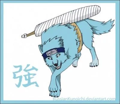 Qui est ce chien portant une pe ?