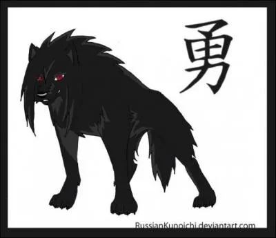 Qui est ce chien au yeux rouge ?