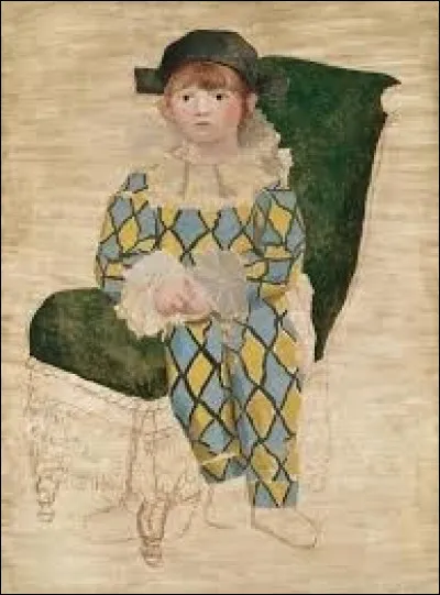 Où trouve-t-on la toile "Paul en Arlequin" de Pablo Picasso ?