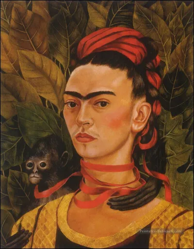 L'artiste peintre mexicaine, qui s'est représentée en autoportrait, c'est ... Kahlo.