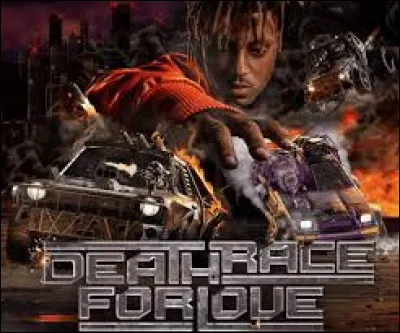 On peut voir que l'affiche de l'album est travaillé. C'est "Death Race for Love" de :