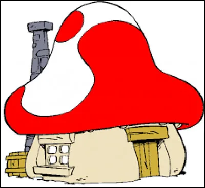 Qui peut-on voir vivre dans des champignons ?