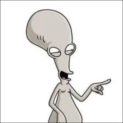 Un peu déganté cet extraterrestre.