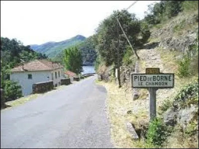 Commune Lozérienne Pied-de-Borne se situe en région ...