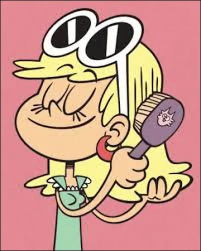 Cette fille adore la mode, son frère se nomme Lincoln.