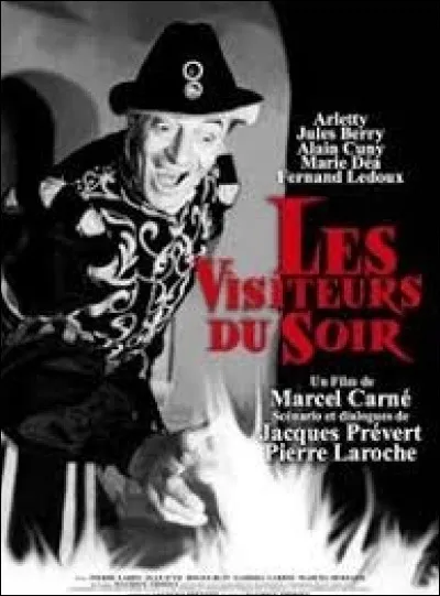 Qui n'a pas joué dans "Les Visiteurs du soir" ?