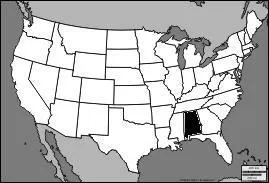 Quel est l'Etat en noir ?