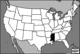 Quel est l'Etat en noir ?