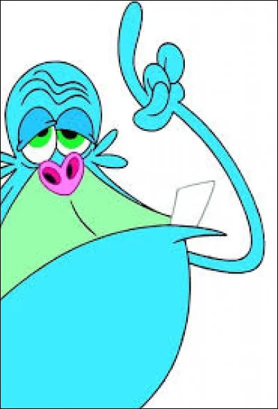 Ce personnage adore manger.