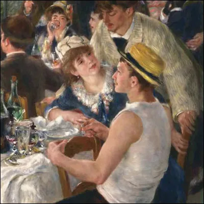 Le canotier est parfois un chapeau ! Quel peintre impressionniste est l'auteur du "Déjeuner des Canotiers" ?