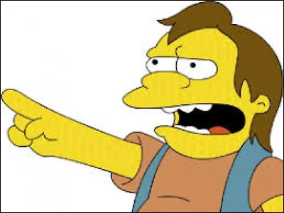 "Ha ha !" Dit-il souvent pour se moquer !