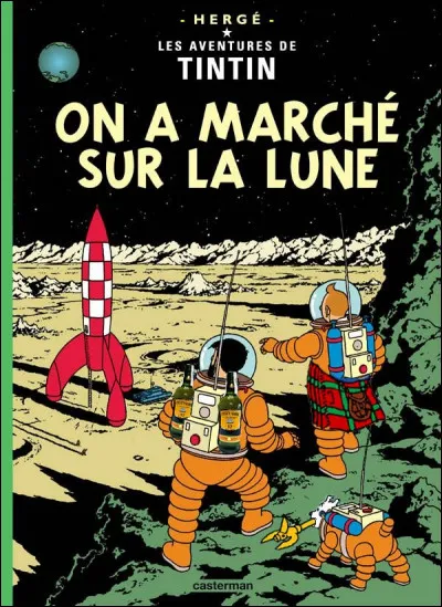 Encore des gens qui ne respectent rien : "Confinement, qu'on a dit !" Et eux, ils vont se balader sur la Lune, tranquille ! Mais n'y aurait-il pas 3 trucs qui font klit...tilc... zut !...coin-coin ?