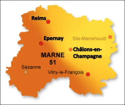 Quelle est la préfecture du département de la Marne ?