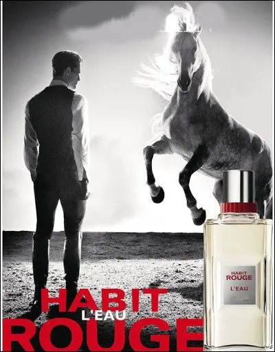 Qui est le créateur de l'eau de toilette pour homme "Habit rouge" ?