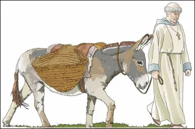 Quel saint est passé à Bibracte et y a laissé l'empreinte du pas de son âne ?