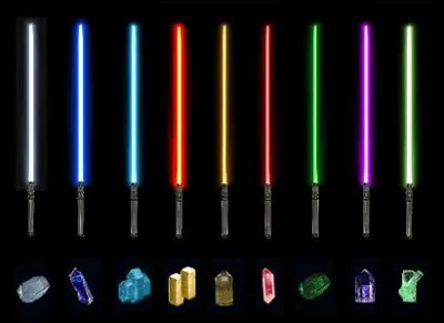 Quelle couleur de sabre laser choisirais-tu ?