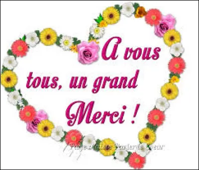 Qui pourrait-on remercier ?