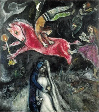 Qui a peint "Cheval rouge" ?