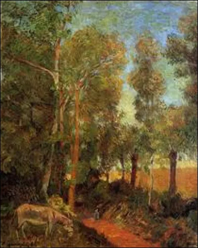 Qui a peint "Âne par voie" ?