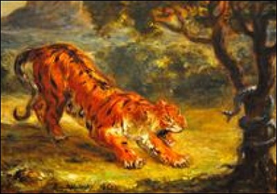 Qui a peint "Tigre et serpent" ?