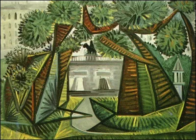 Qui a peint "Le Square du vert galant" ?