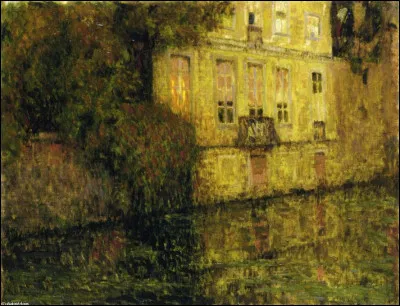 Qui a peint "Le Quai vert, Bruges" ?