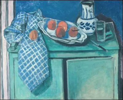 Qui a peint "Nature morte au buffet vert" ?