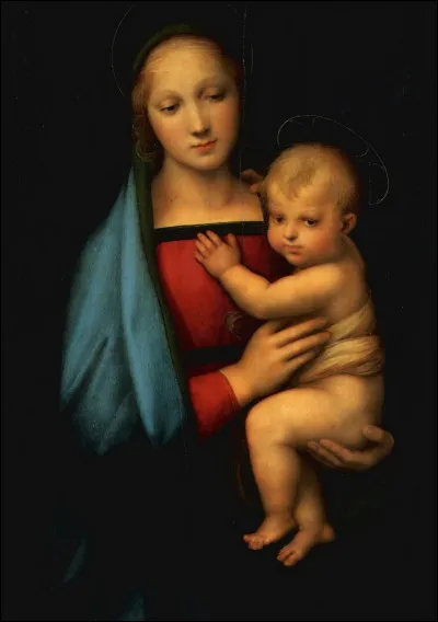 Quel peintre italien de la Renaissance est l'auteur du tableau "La Madone du Grand-Duc" ?