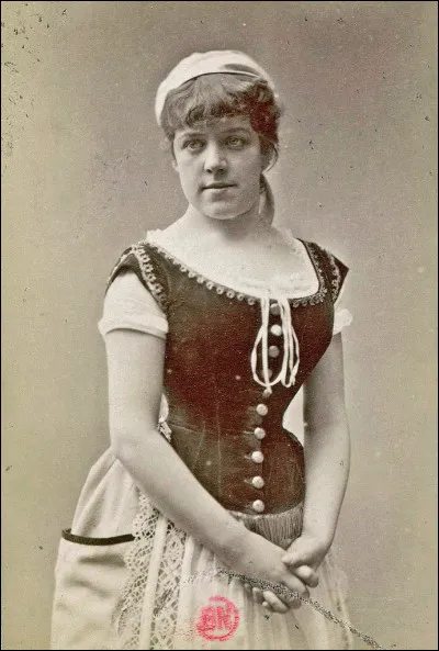 Sur les tableaux de quel peintre français du XIXe peut-on retrouver l'actrice Jeanne Samary ?