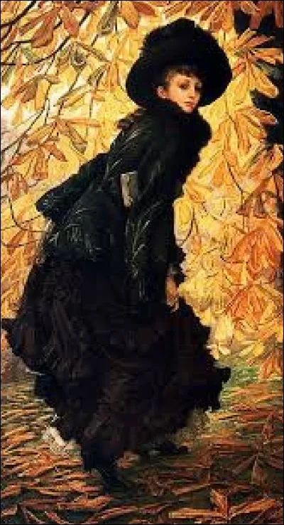 Et voici une jolie toile intitulée Octobre, de l'artiste :