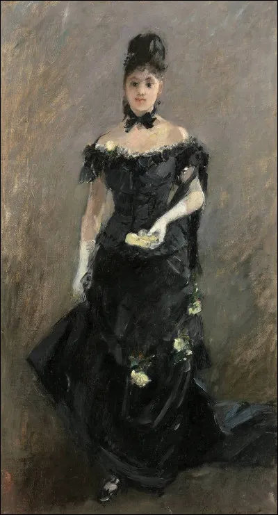 Sa toile s'intitule "Avant le théâtre" :