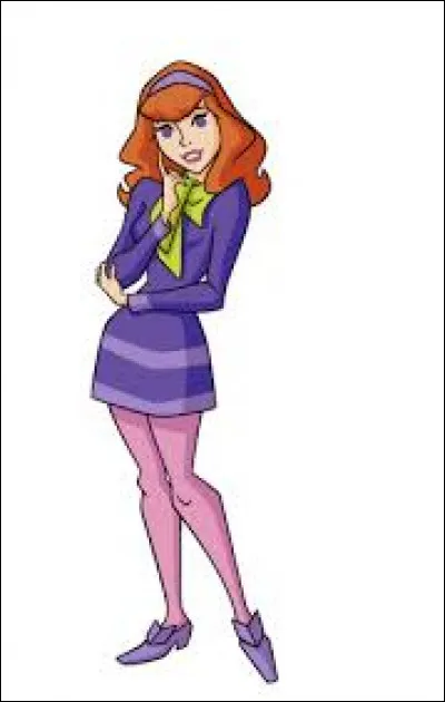 C'est la belle rousse des aventures de Scooby-Doo.