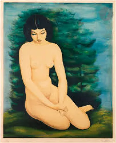 Qui a peint "Nu dans le paysage" ?