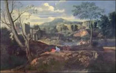 Qui a peint "Paysage idéal" ?