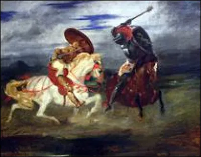 Qui a peint "Deux chevaliers se battant dans un paysage - 
Deux chevaliers se battant dans un paysage