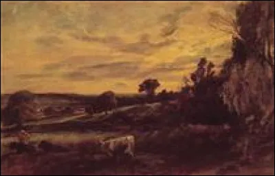 Qui a peint "Soirée paysage" ?