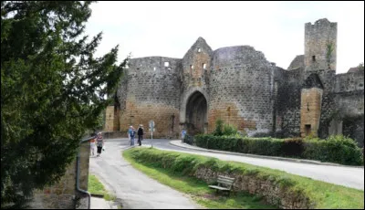 Ancienne bastide médiévale du Périgord noir, perchée sur une falaise dominant la Dordogne de plus de cent mètres :