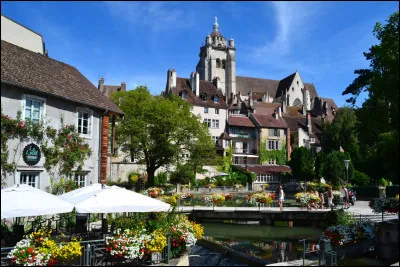 Ville de Franche-Comté, dont elle a été la capitale, sous-préfecture du département du Jura :