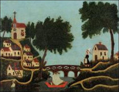 Qui a peint "Paysage avec pont" ?