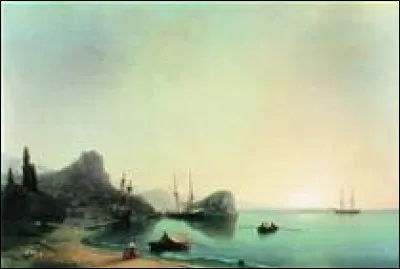 Qui a peint "Paysage italien" ?